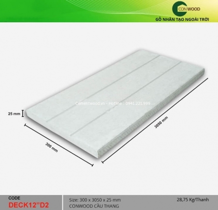 CONWOOD DECK 12 " 3IN1
